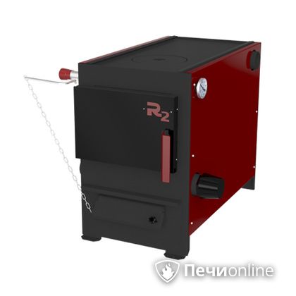 Твердотопливный котел Термокрафт R2 15 кВт конфорка термометр круглый выход в Севастополе